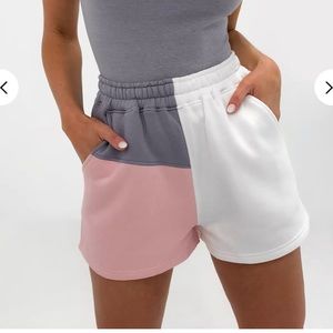 Misguided block shorts